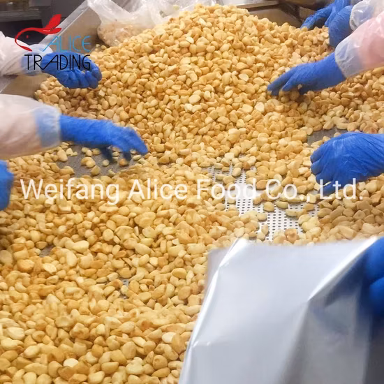 Snacks de Legumes Fritos a Vácuo de Baixa Temperatura Vf Alho