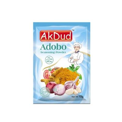 Akdud Halal Cebola Tempero Vegetal Adobo em Pó 10g/saco